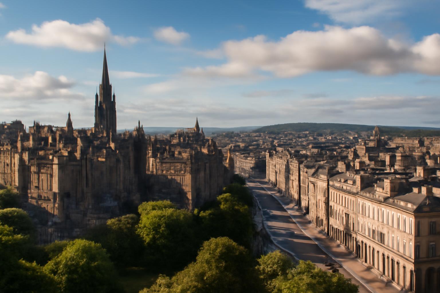 Edinburgh óvárosa és újvárosa