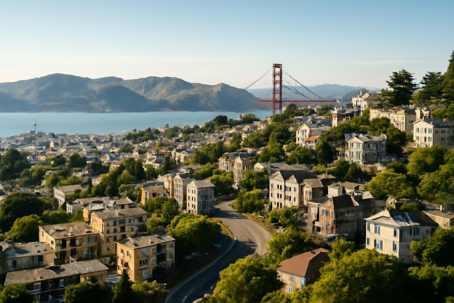 San Francisco dombjai és kilátói