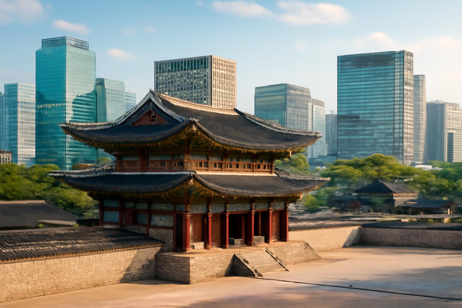 Szöul palotái és modern negyedei