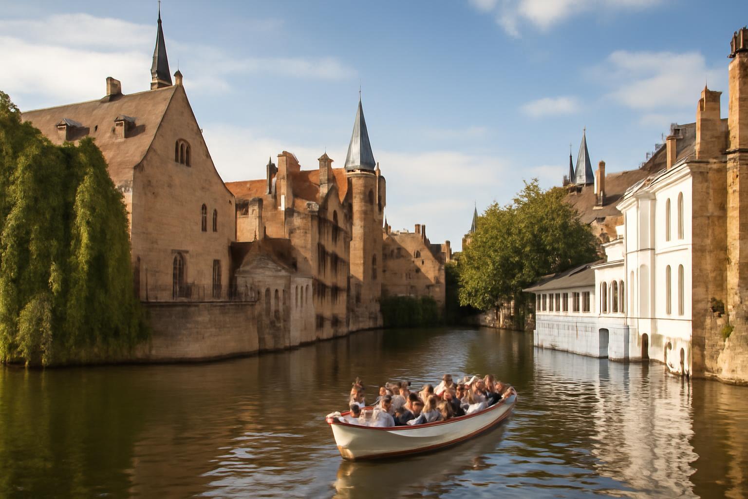 Brugge városkalauz: Csatornatúrák, hajózás és városi élmények