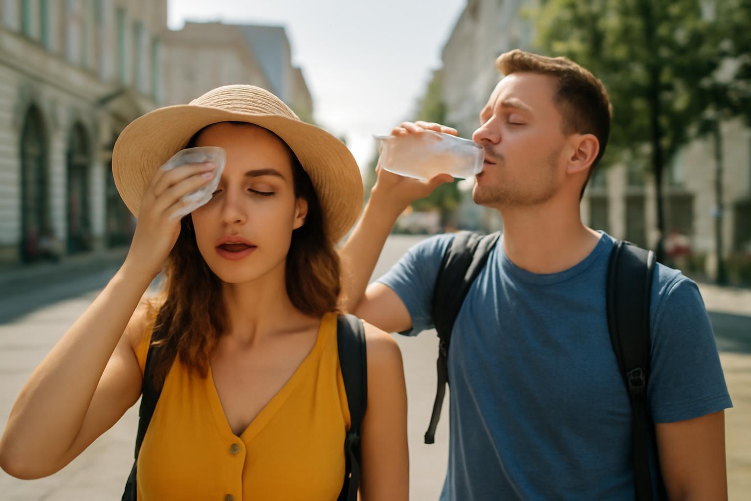 Városlátogatás hőség idején