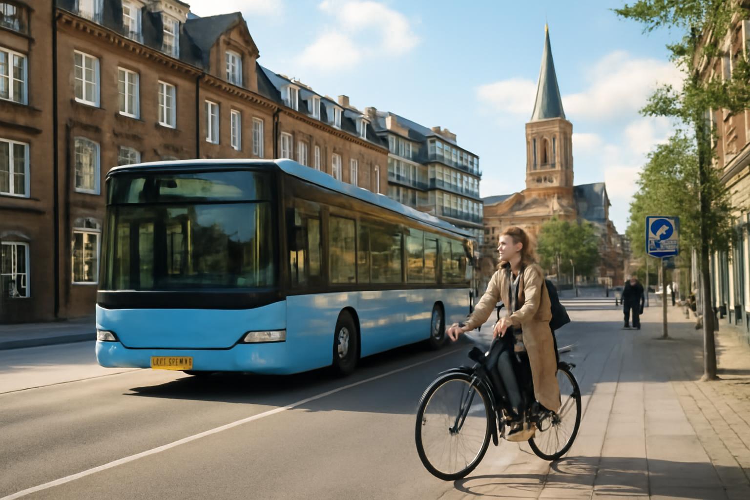 Aarhus városkalauz: Közlekedés a városban – buszok, kerékpár, jegyek