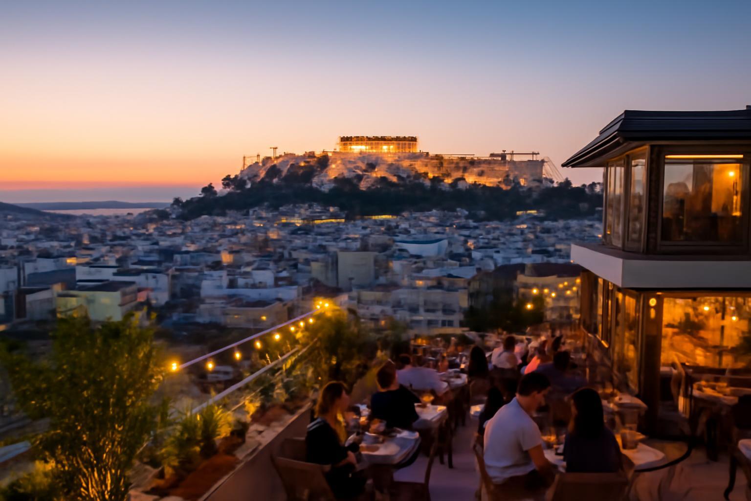 Athén városkalauz: Esti programok, bárok és tetőteraszos helyek