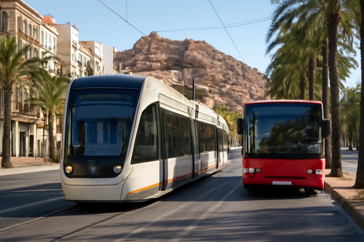 Alicante városkalauz: Közlekedés a városban – villamos, buszok